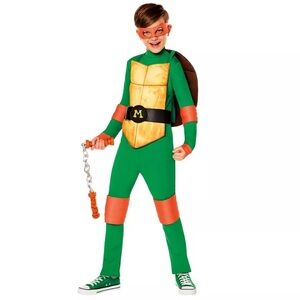 Kids Michelangelo Costume - Teenage Mutant Ninja Turtles- Small (4-6)